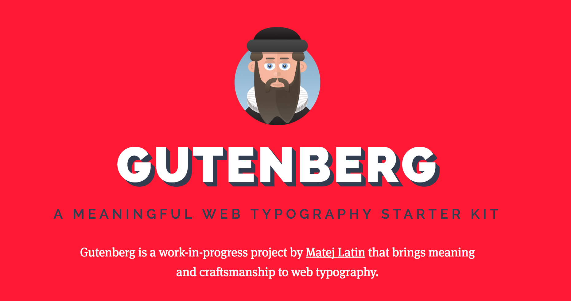 Gutemberg website